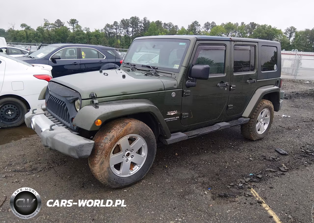 2008 Jeep Wrangler Unlimited Sahara VIN:1J4GA59138L553928 - 2