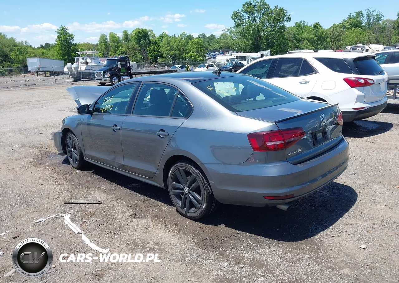 2018 Volkswagen Jetta 1.8T Se Sport VIN:3VWD17AJXJM208364 - 3