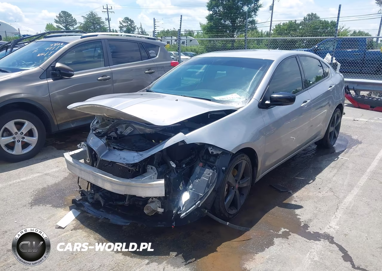 2016 Dodge Dart Sxt VIN:1C3CDFBBXGD644597 - 2