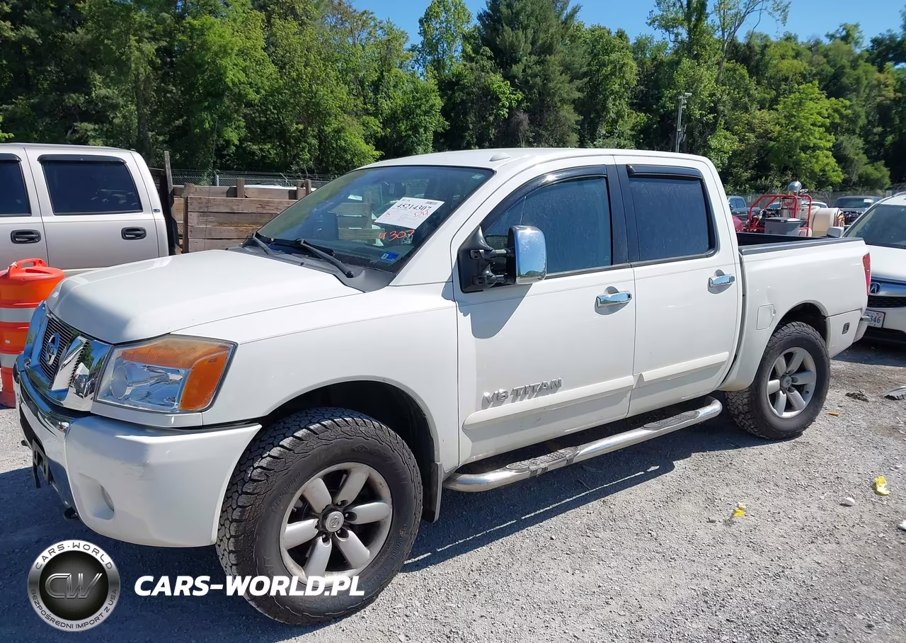 2011 Nissan Titan Sv VIN:1N6BA0EC0BN303047 - 2