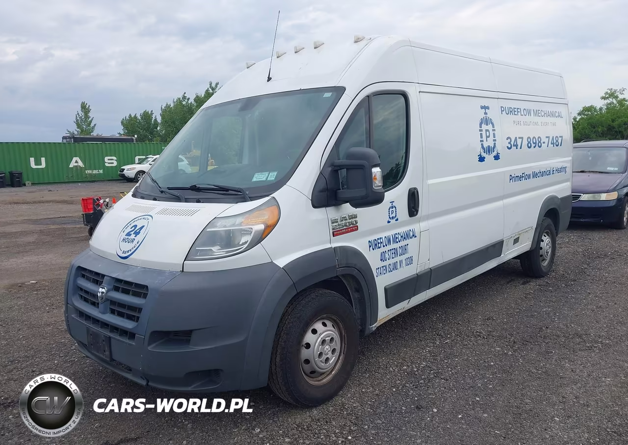 2014 Ram Promaster 2500 High Roof VIN:3C6TRVDG5EE109972 - 2