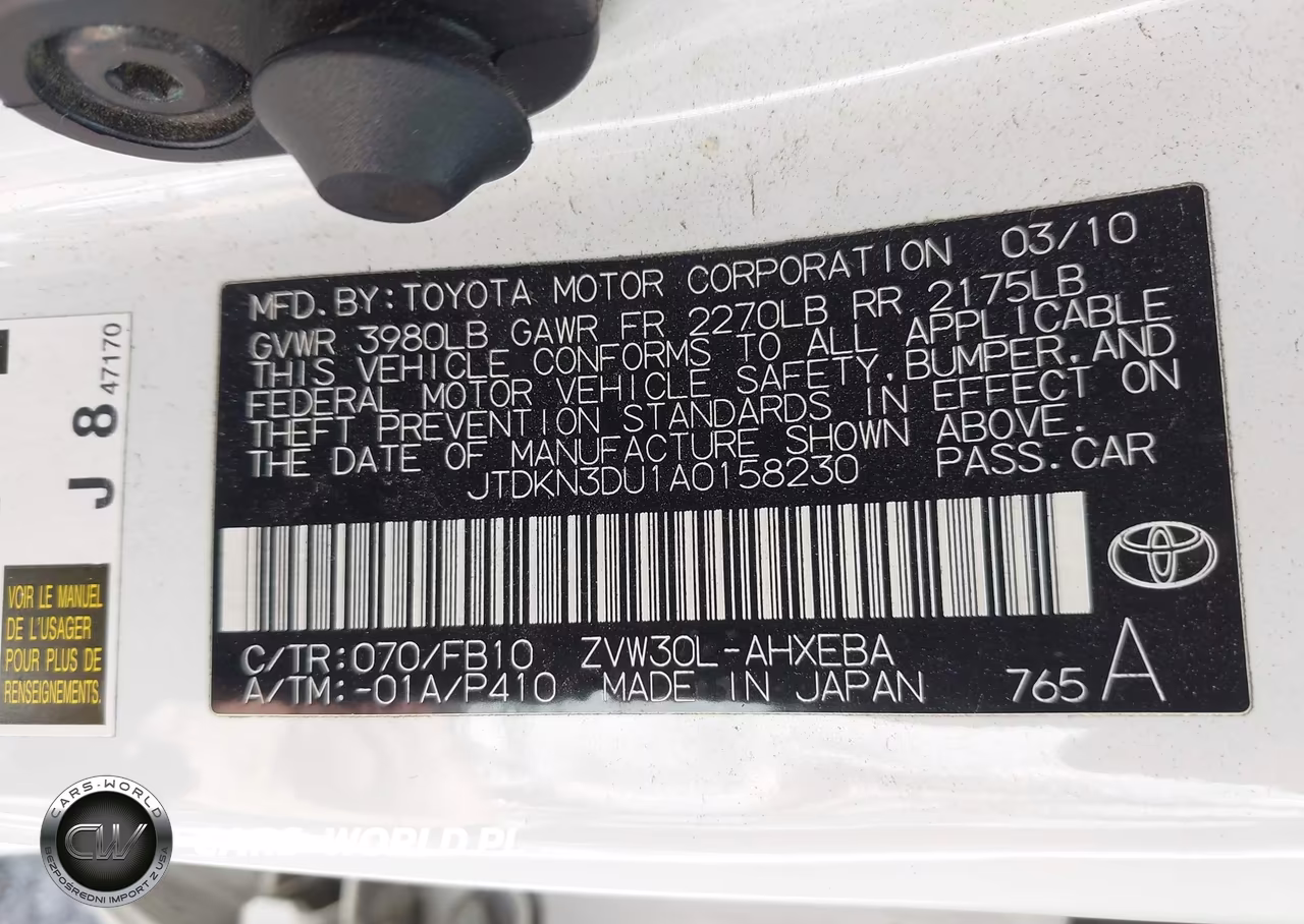 2010 Toyota Prius Ii VIN:JTDKN3DU1A0158230 - 9