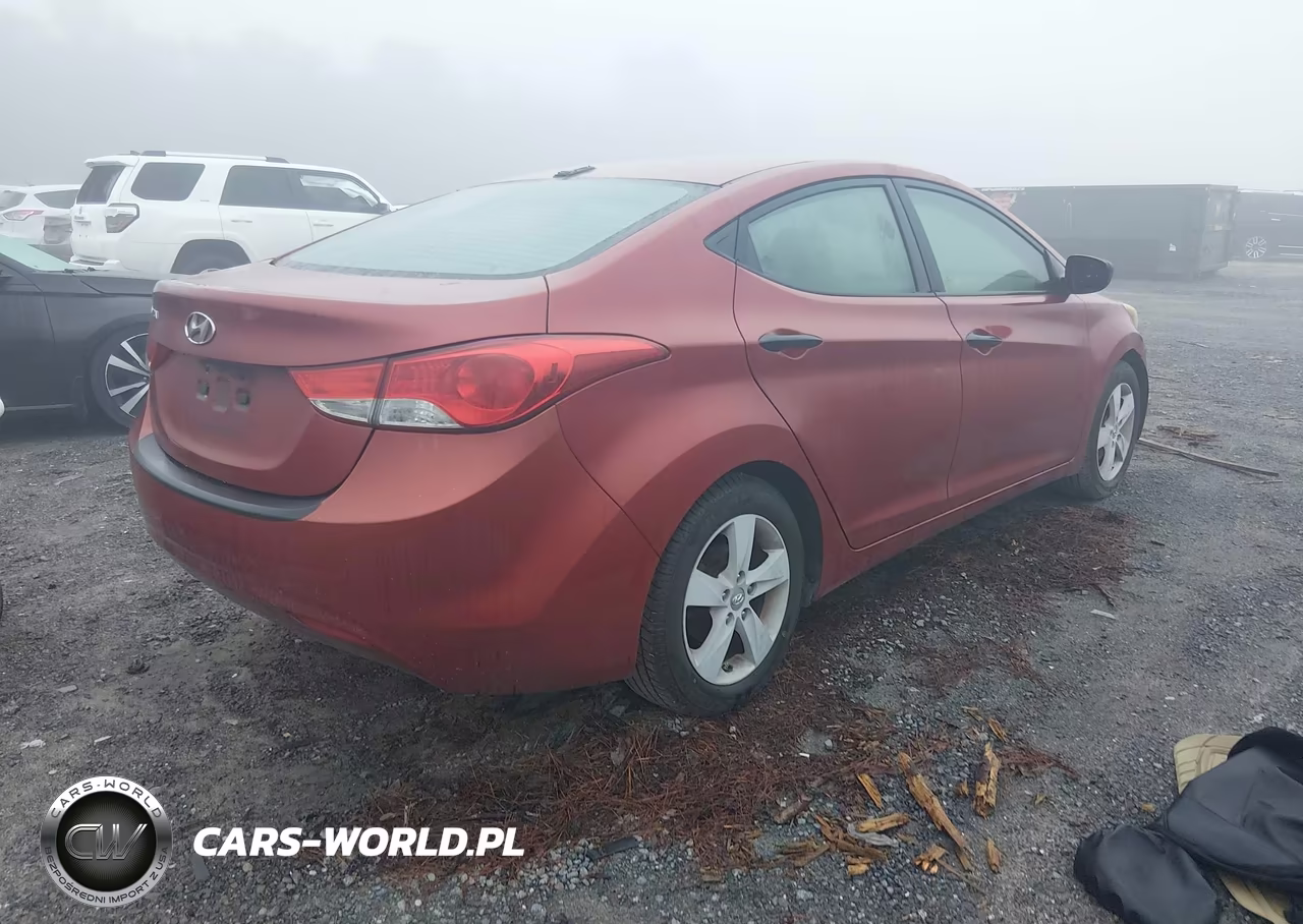 2012 Hyundai Elantra Gls (Ulsan Plant) VIN:KMHDH4AE9CU346584 - 4