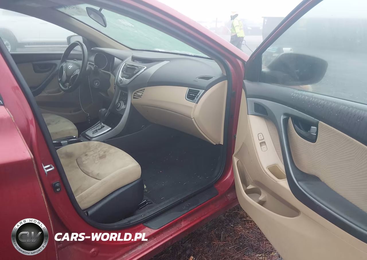 2012 Hyundai Elantra Gls (Ulsan Plant) VIN:KMHDH4AE9CU346584 - 5