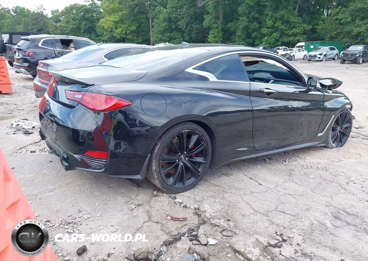 2018 Infiniti Q60 3.0T Red Sport 400 VIN:JN1FV7EK4JM530872 - 4