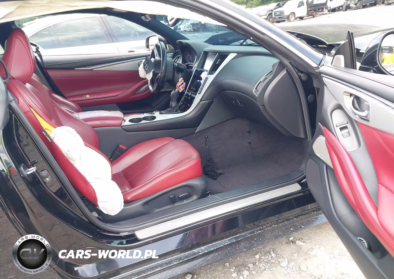 2018 Infiniti Q60 3.0T Red Sport 400 VIN:JN1FV7EK4JM530872 - 5