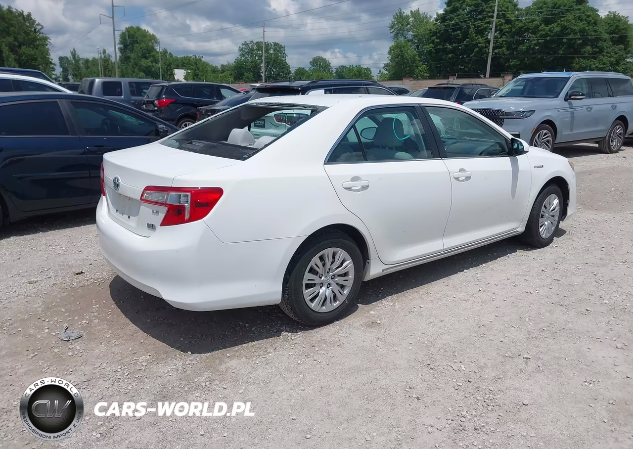 2013 Toyota Camry Hybrid Le VIN:4T1BD1FK5DU096536 - 4