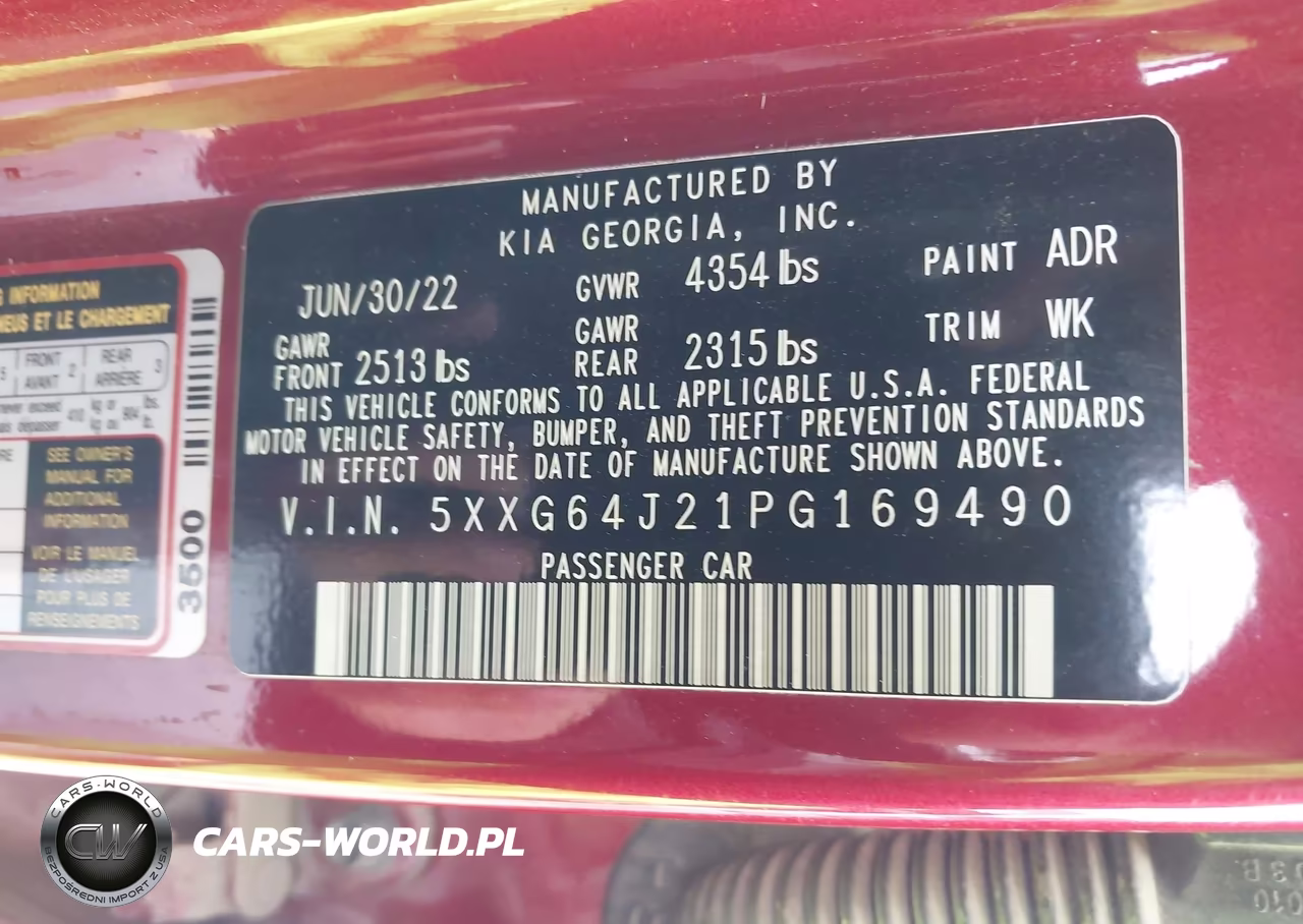 2023 Kia K5 Gt-Line VIN:5XXG64J21PG169490 - 9