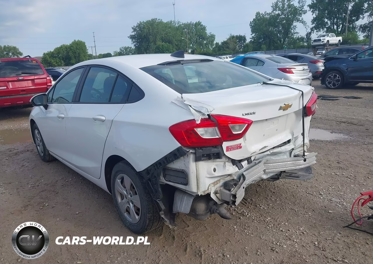 2017 Chevrolet Cruze Ls Auto VIN:1G1BC5SM7H7241238 - 3
