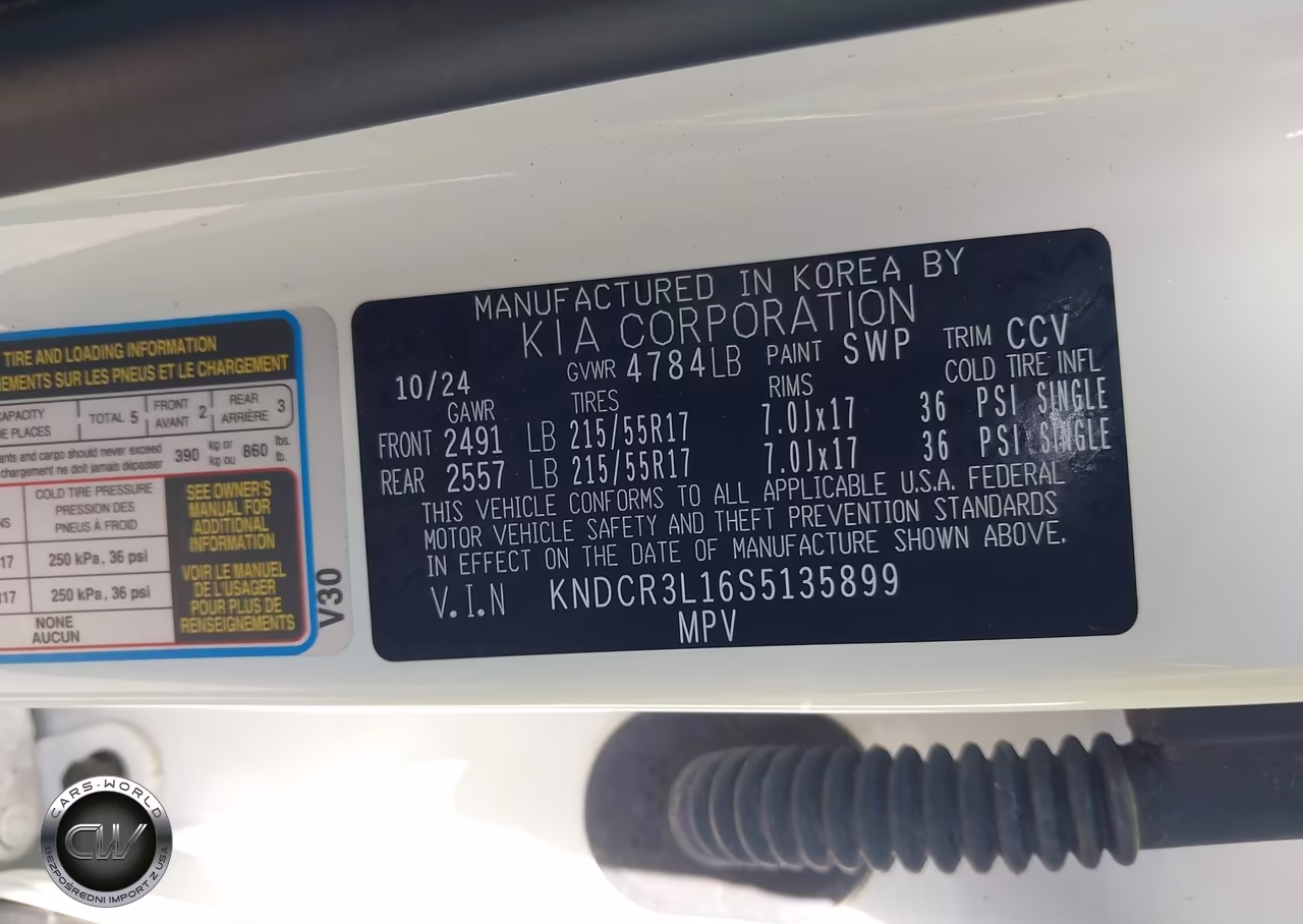 2025 Kia Niro Ev Wind VIN:KNDCR3L16S5135899 - 9