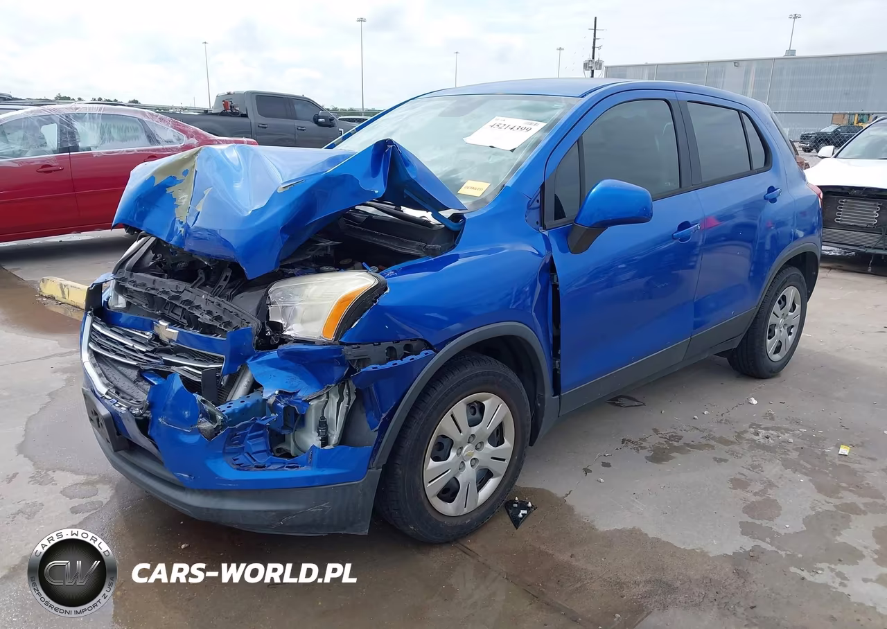 2016 Chevrolet Trax 1Ls VIN:KL7CJKSB7GB704406 - 2