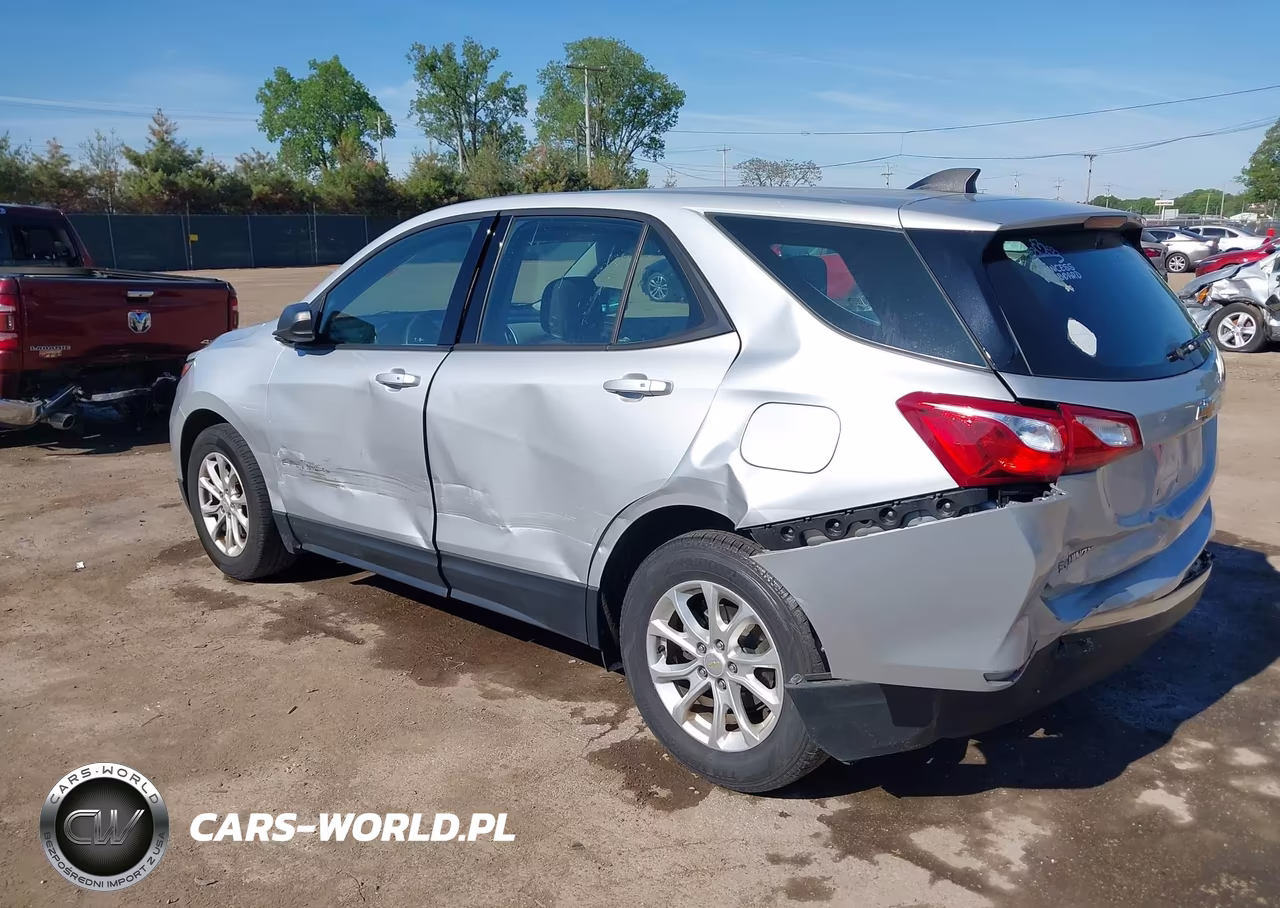2018 Chevrolet Equinox Ls VIN:2GNAXHEV5J6228983 - 3