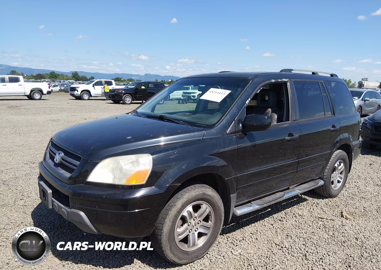 2005 Honda Pilot Ex-L VIN:5FNYF186X5B028221 - 2