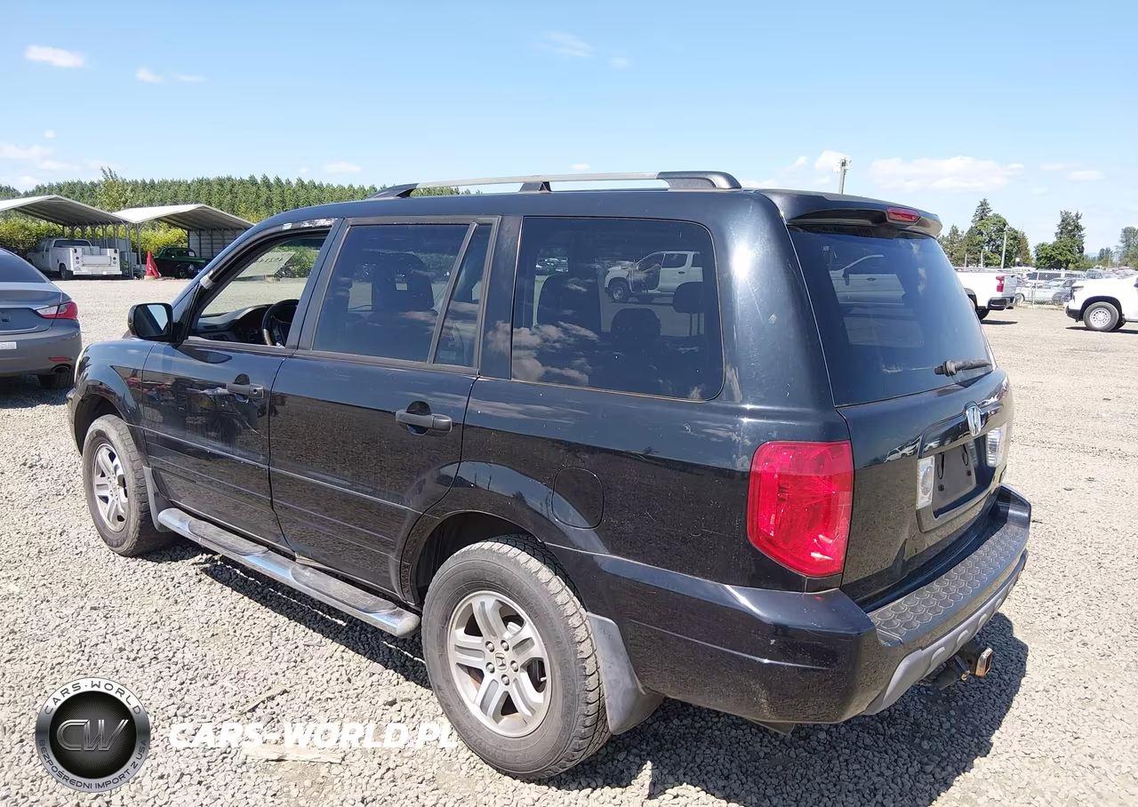 2005 Honda Pilot Ex-L VIN:5FNYF186X5B028221 - 3