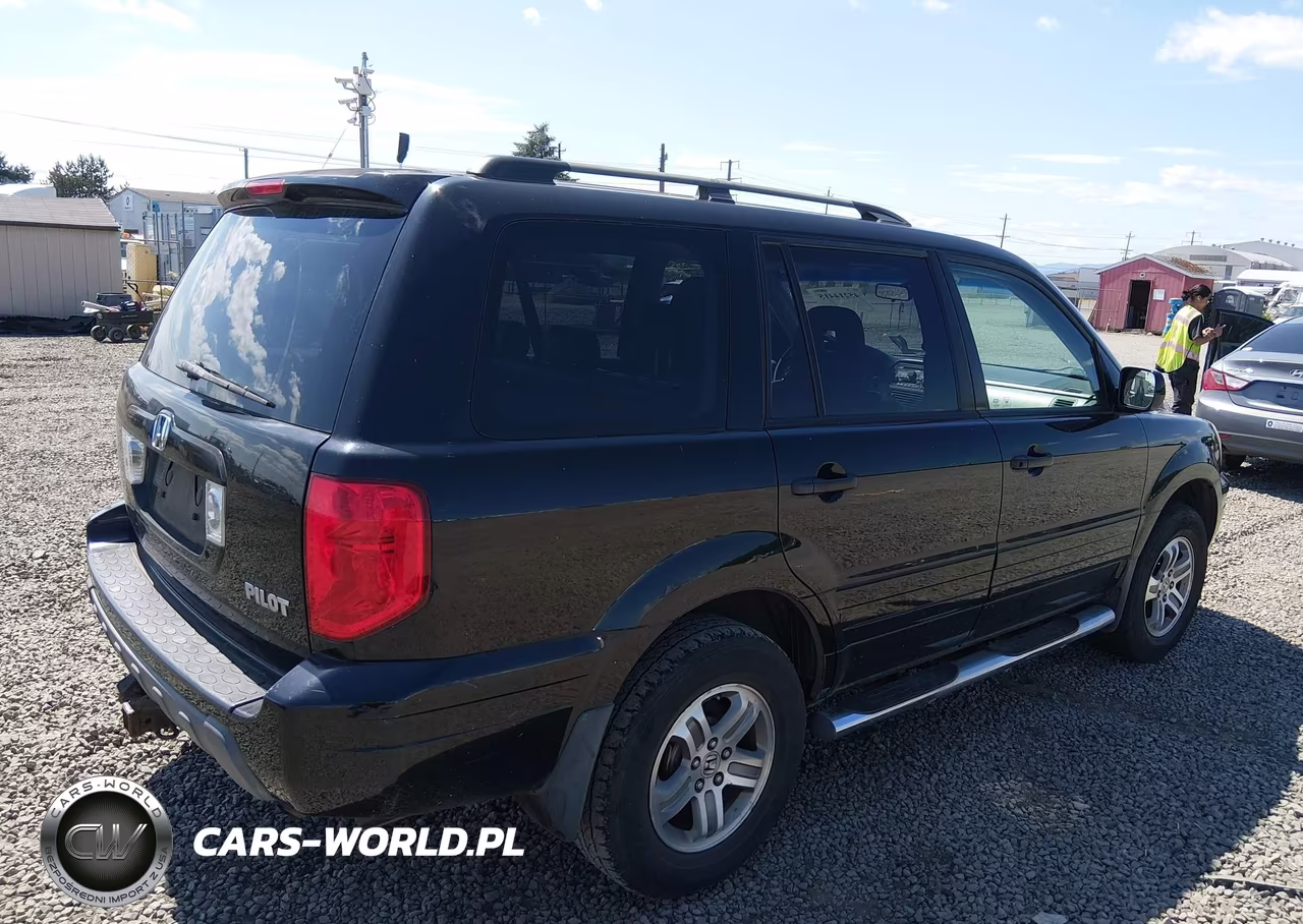 2005 Honda Pilot Ex-L VIN:5FNYF186X5B028221 - 4