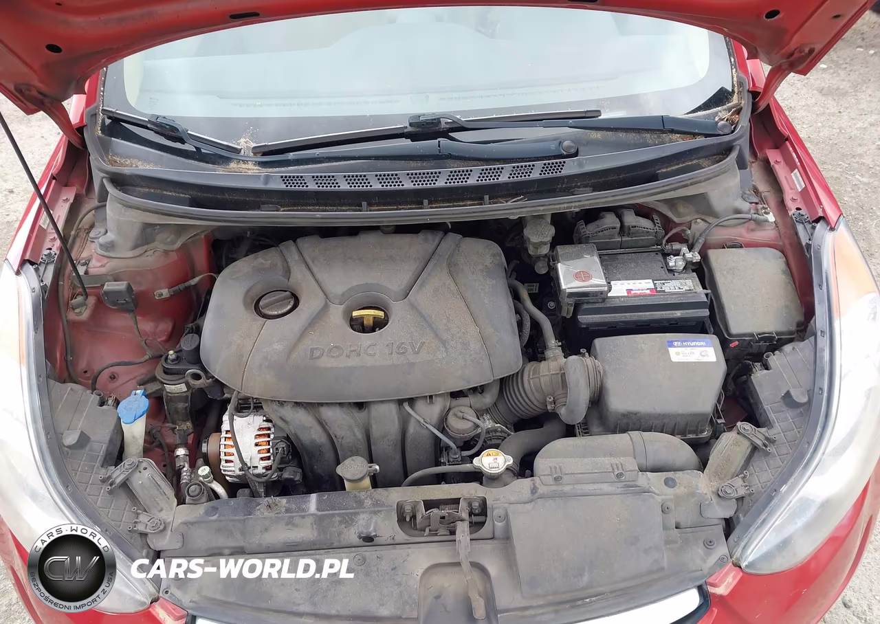 2013 Hyundai Elantra Gls VIN:KMHDH4AE2DU798815 - 10