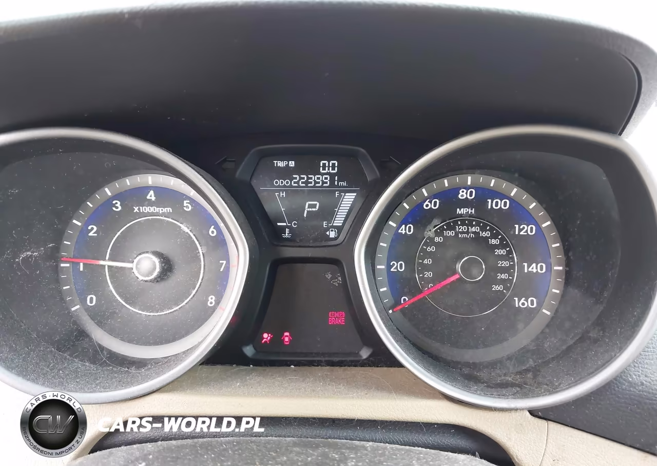 2013 Hyundai Elantra Gls VIN:KMHDH4AE2DU798815 - 7