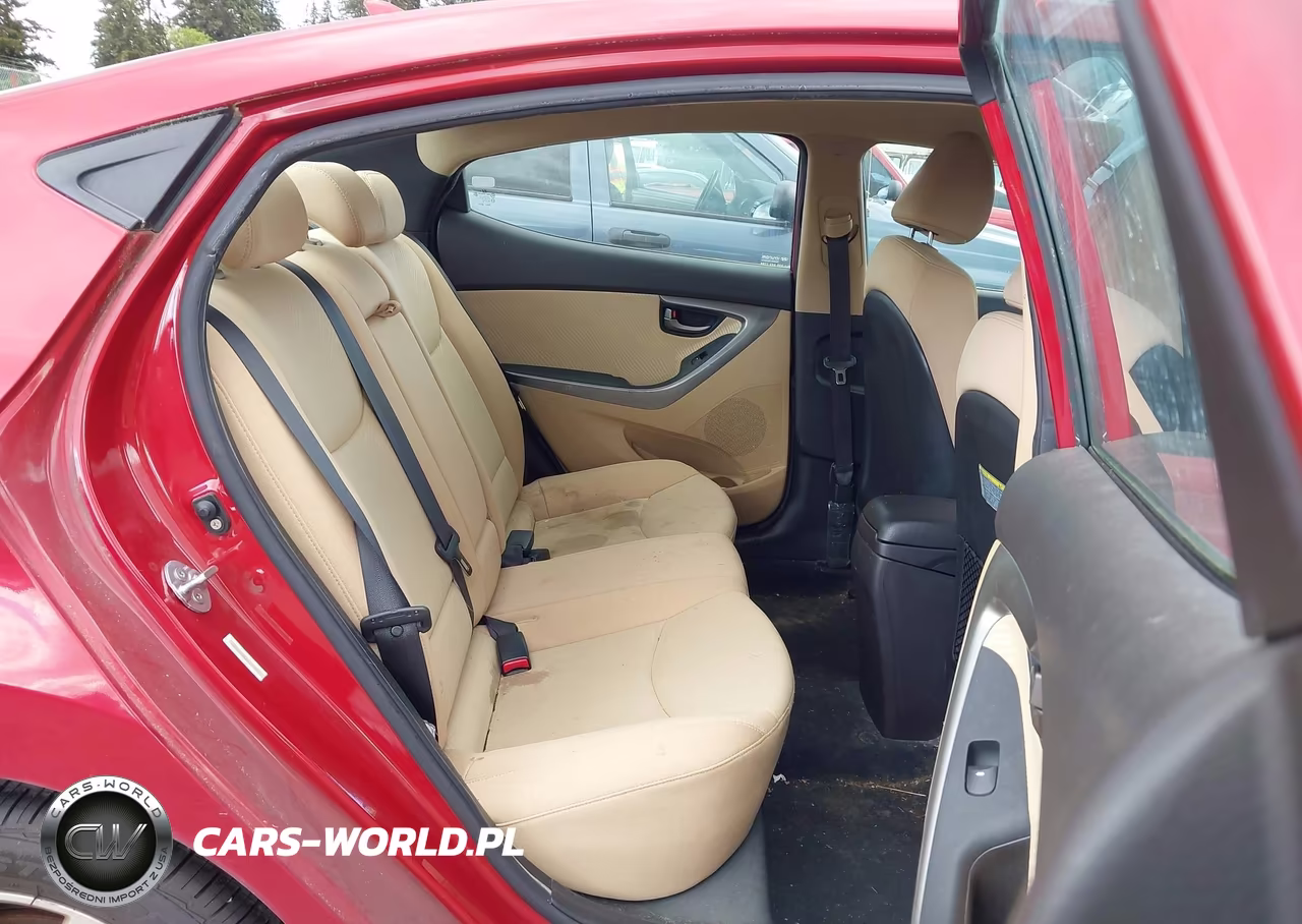 2013 Hyundai Elantra Gls VIN:KMHDH4AE2DU798815 - 8