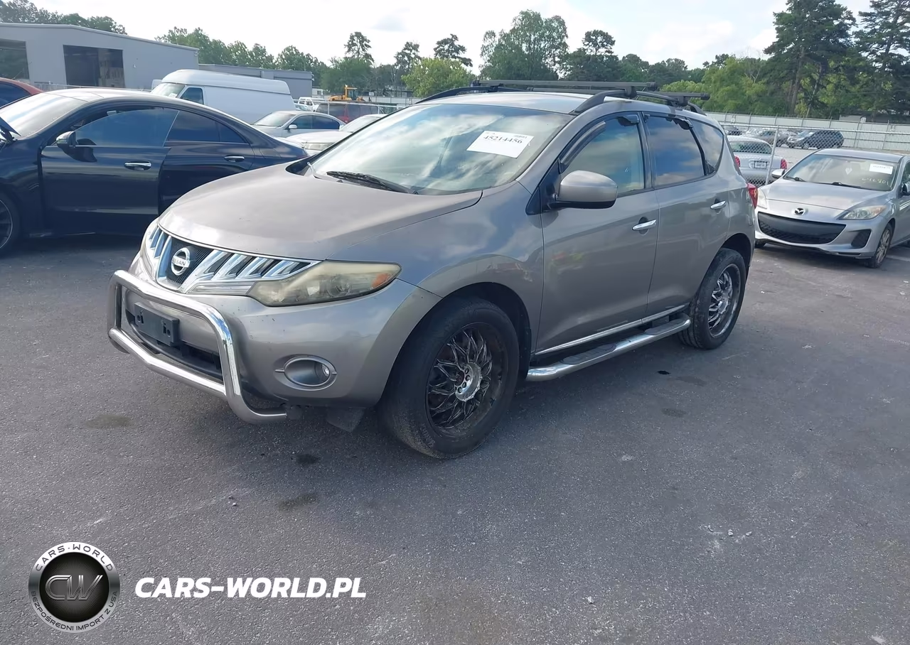 2009 Nissan Murano S VIN:JN8AZ18W59W126474 - 2