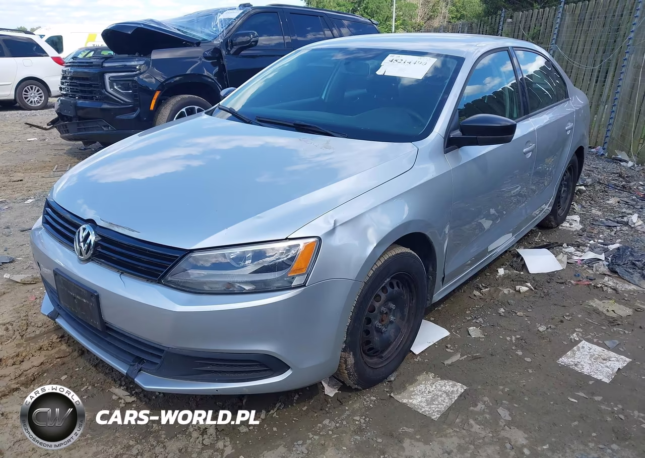 2013 Volkswagen Jetta 2.0L S VIN:3VW2K7AJ3DM225659 - 2