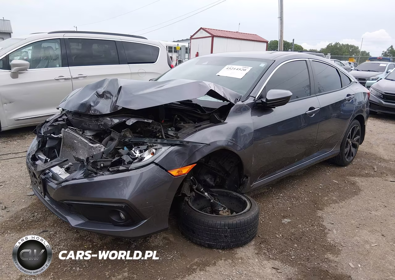 2019 Honda Civic Sport VIN:2HGFC2F88KH511658 - 2