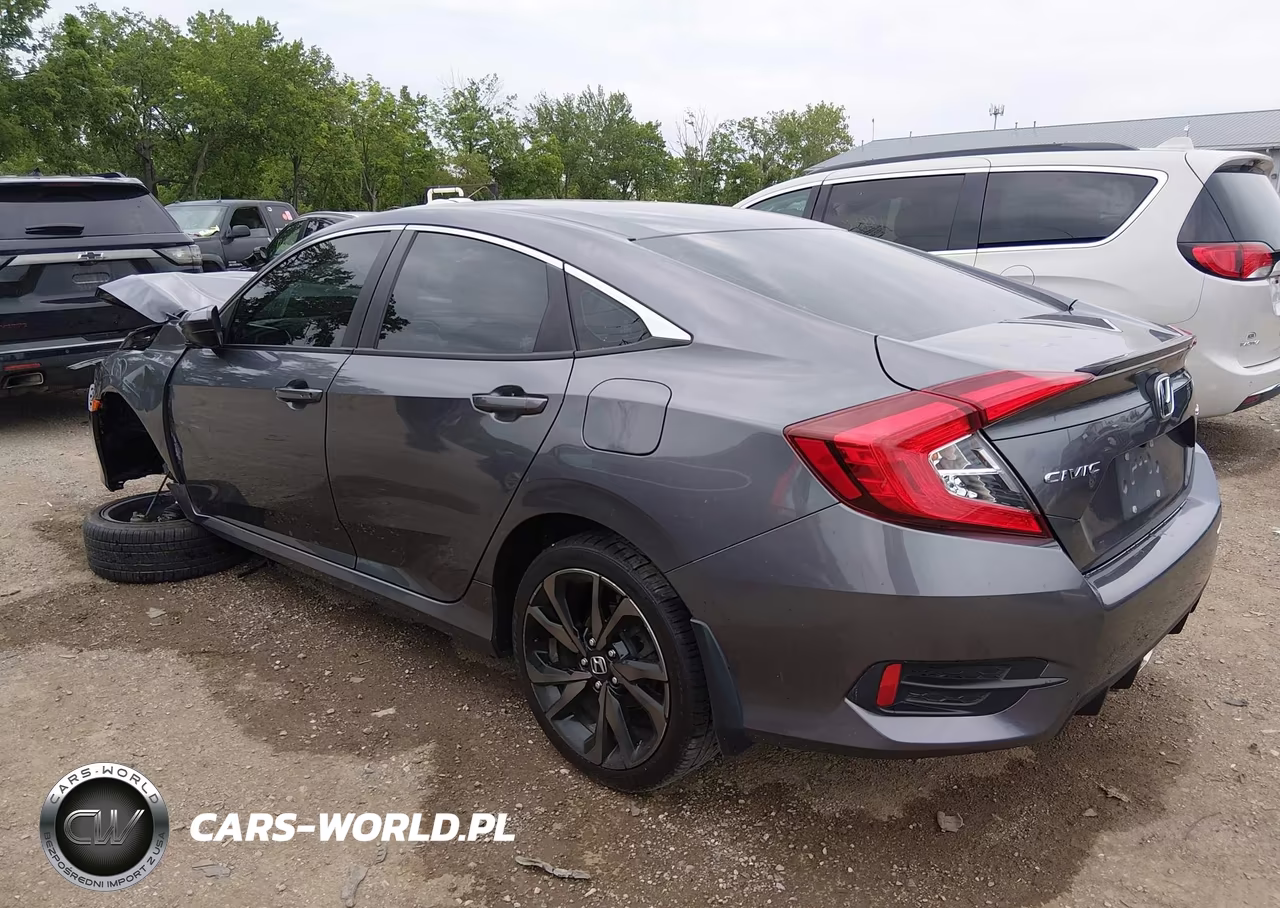 2019 Honda Civic Sport VIN:2HGFC2F88KH511658 - 3