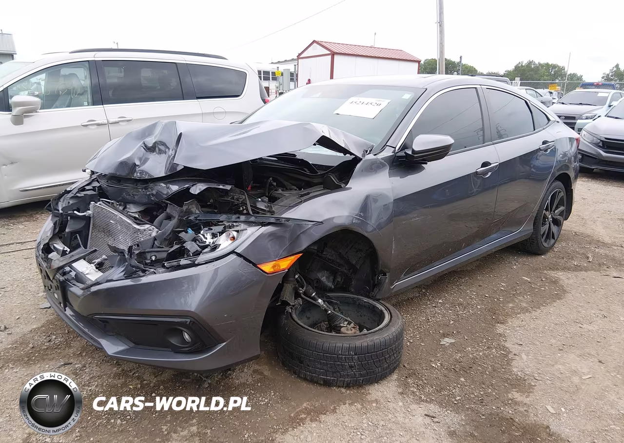 2019 Honda Civic Sport VIN:2HGFC2F88KH511658 - 6