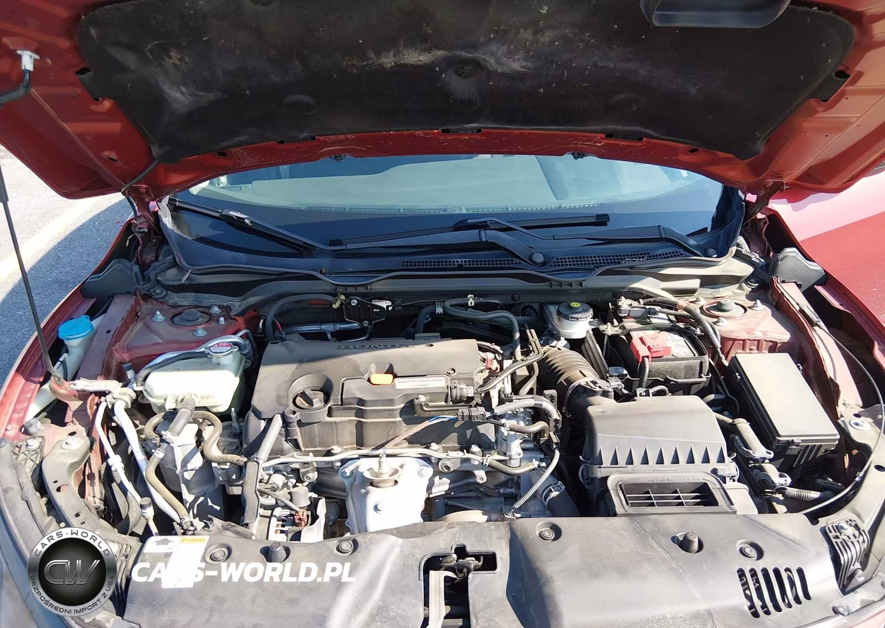 2019 Honda Civic Lx VIN:19XFC2F65KE049617 - 10