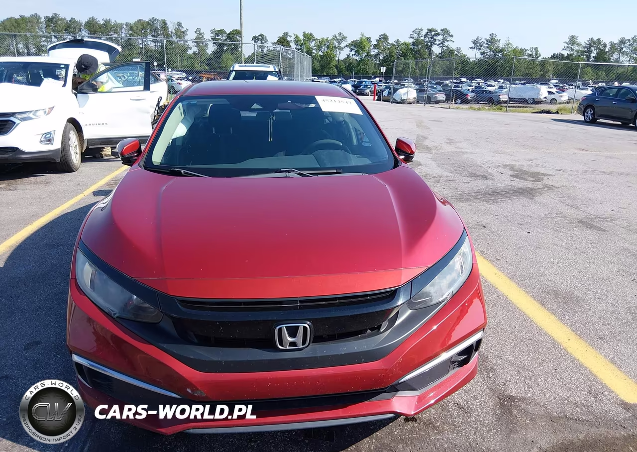 2019 Honda Civic Lx VIN:19XFC2F65KE049617 - 12
