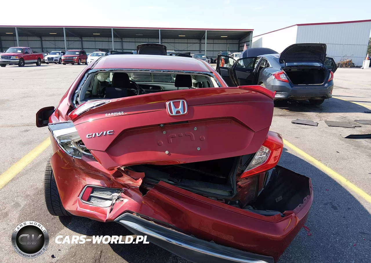 2019 Honda Civic Lx VIN:19XFC2F65KE049617 - 16