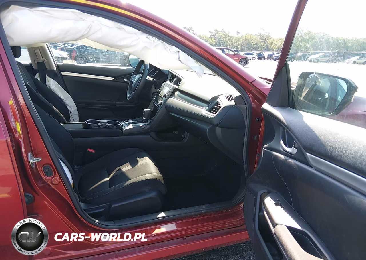 2019 Honda Civic Lx VIN:19XFC2F65KE049617 - 5