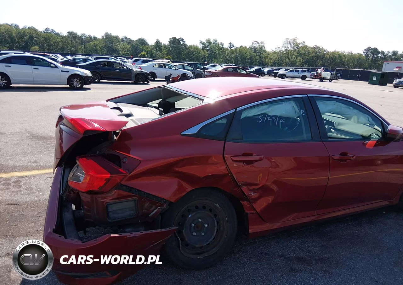 2019 Honda Civic Lx VIN:19XFC2F65KE049617 - 6