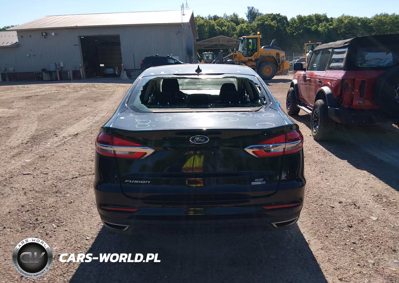 2019 Ford Fusion Se VIN:3FA6P0T97KR286387 - 16