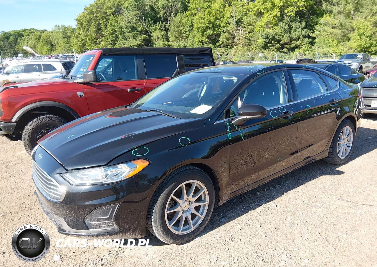 2019 Ford Fusion Se VIN:3FA6P0T97KR286387 - 2