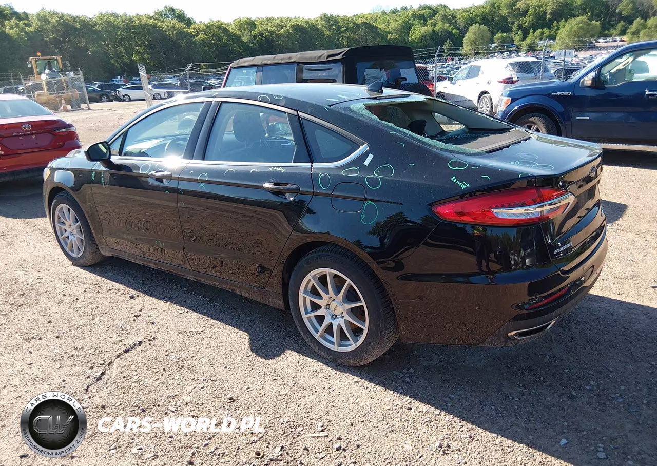 2019 Ford Fusion Se VIN:3FA6P0T97KR286387 - 3