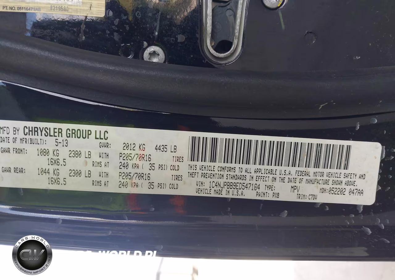 2014 Jeep Patriot Sport VIN:1C4NJPBB9ED547164 - 9