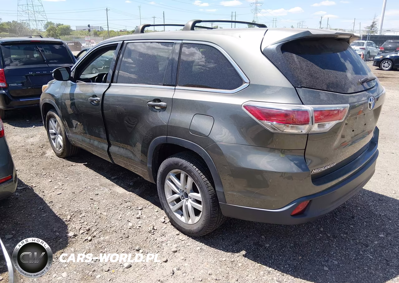 2015 Toyota Highlander Le VIN:5TDZARFH3FS013501 - 3