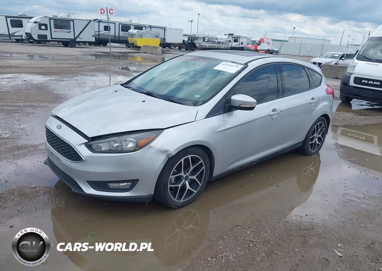 2018 Ford Focus Sel VIN:1FADP3M24JL244024 - 2