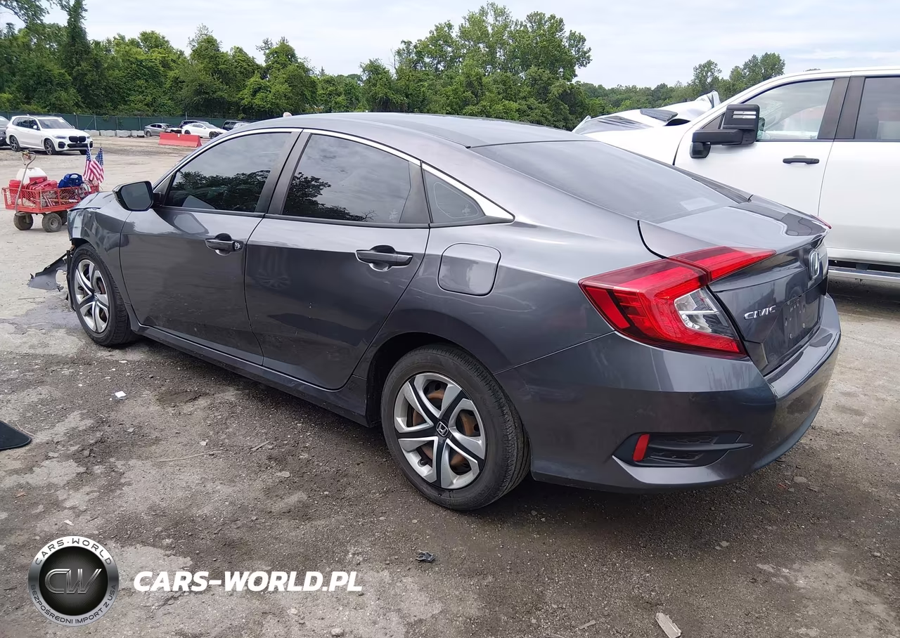 2017 Honda Civic Lx VIN:2HGFC2F5XHH568796 - 3