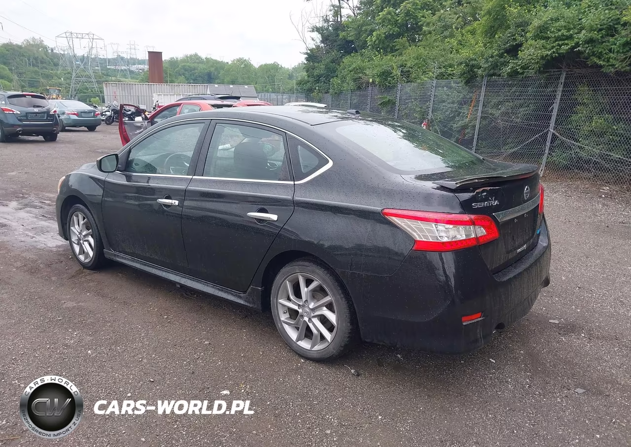 2014 Nissan Sentra Sr VIN:3N1AB7AP3EL627260 - 3