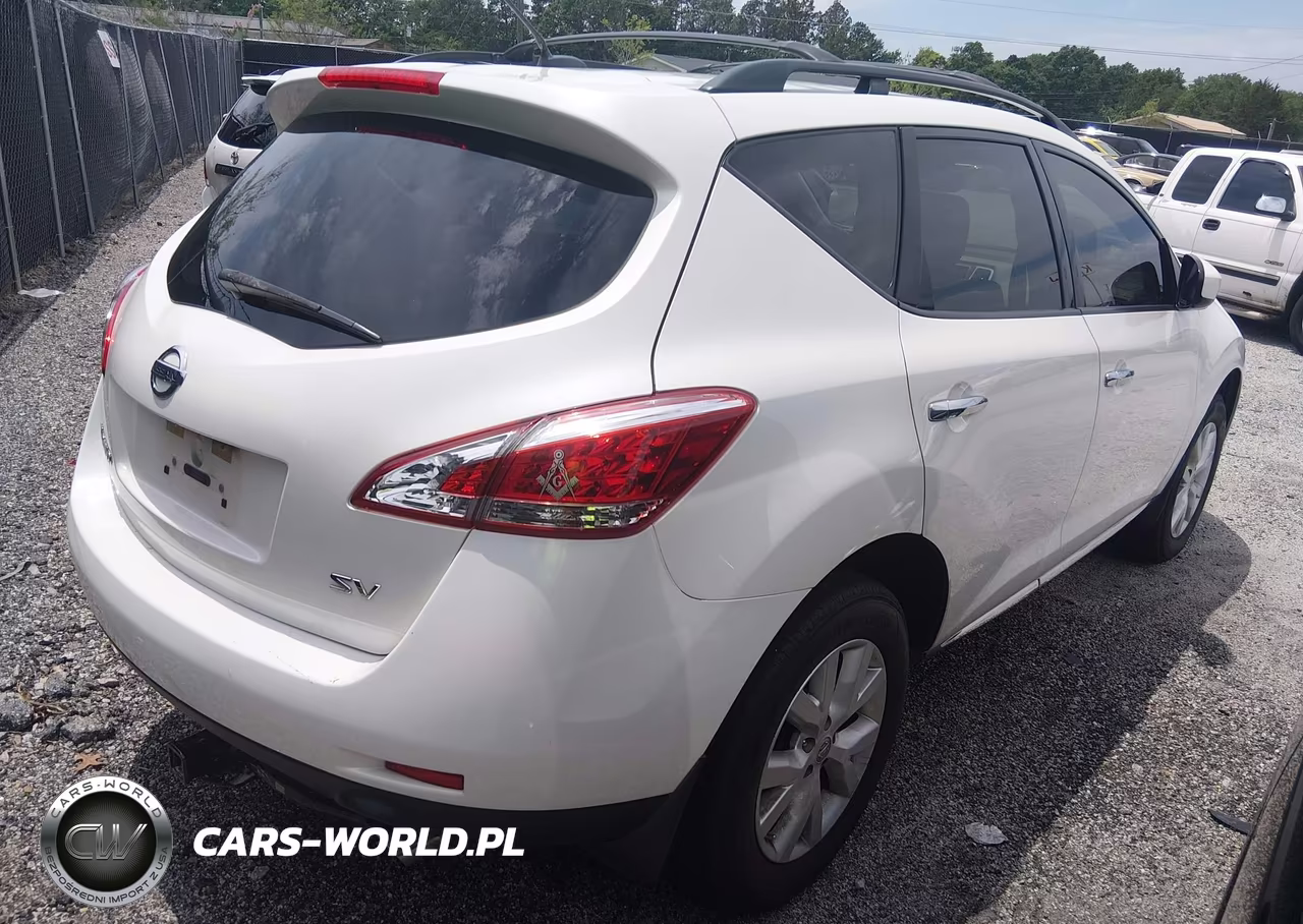 2014 Nissan Murano Sv VIN:JN8AZ1MU8EW407148 - 4