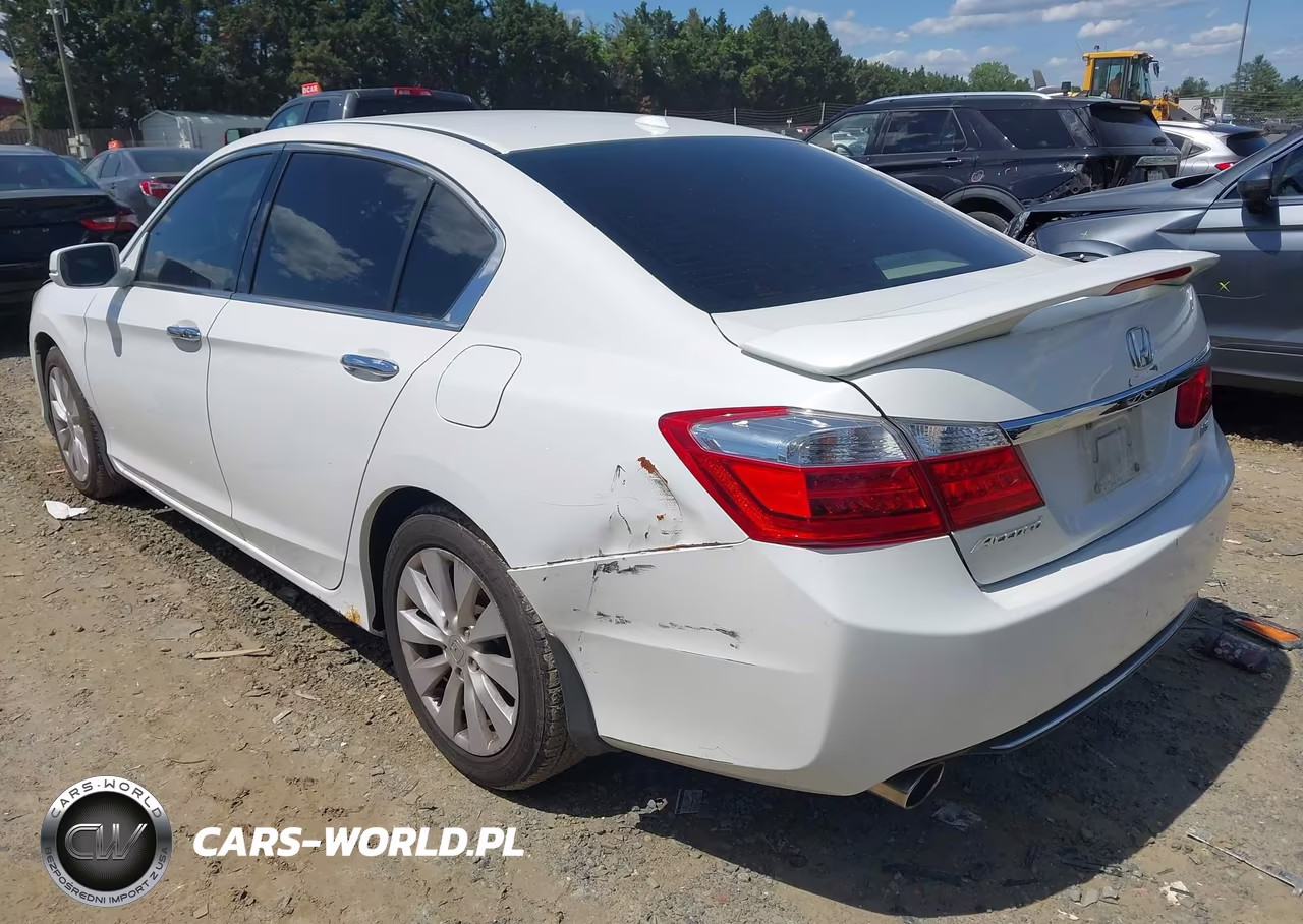 2013 Honda Accord Ex-L V-6 VIN:1HGCR3F84DA040259 - 3