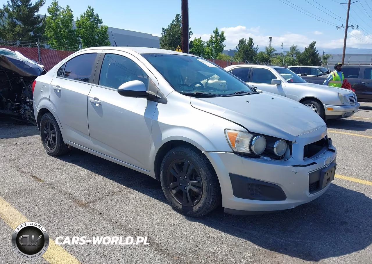 2013 Chevrolet Sonic Lt Auto VIN:1G1JC5SH1D4168426 - 1