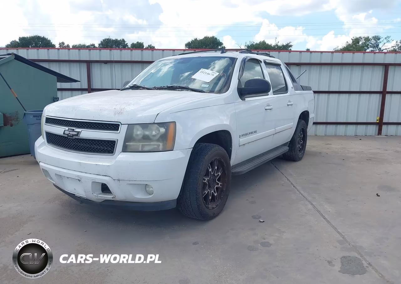 2007 Chevrolet Avalanche 1500 Ltz VIN:3GNEC12087G262863 - 2