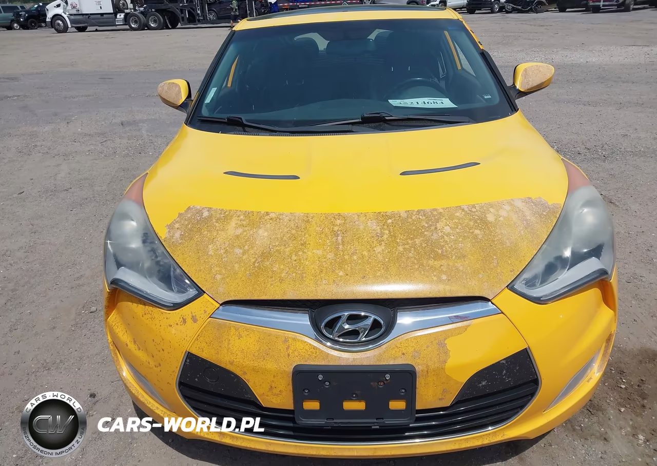 2014 Hyundai Veloster Base W-Black VIN:KMHTC6AD2EU196902 - 6