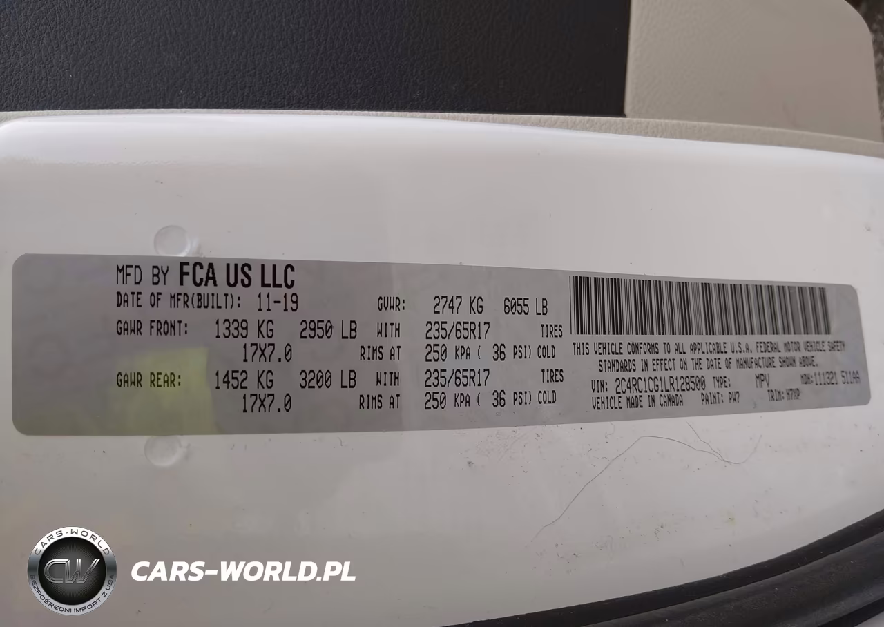 2020 Chrysler Voyager Lx VIN:2C4RC1CG1LR128500 - 9