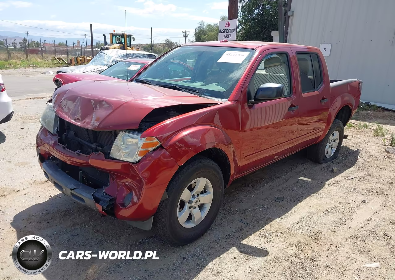 2013 Nissan Frontier Sv VIN:1N6AD0ER7DN724970 - 2