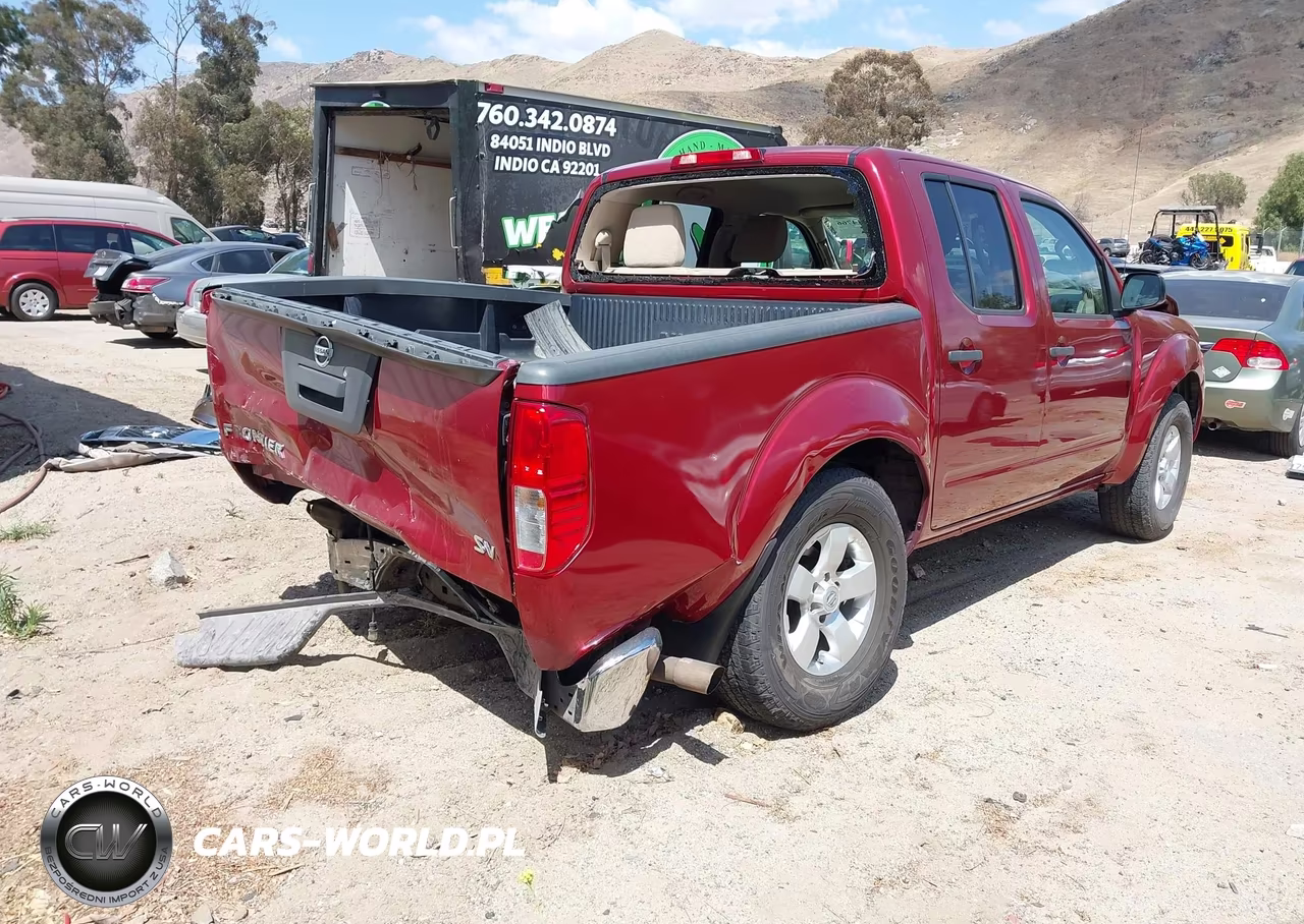 2013 Nissan Frontier Sv VIN:1N6AD0ER7DN724970 - 4