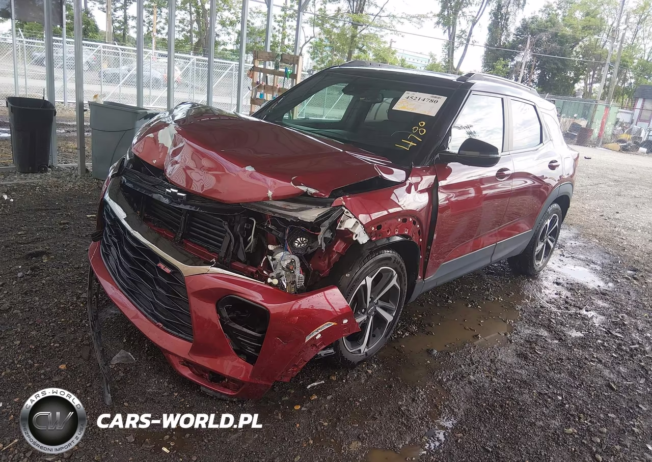 2022 Chevrolet Trailblazer Fwd Rs VIN:KL79MTSL2NB014690 - 2