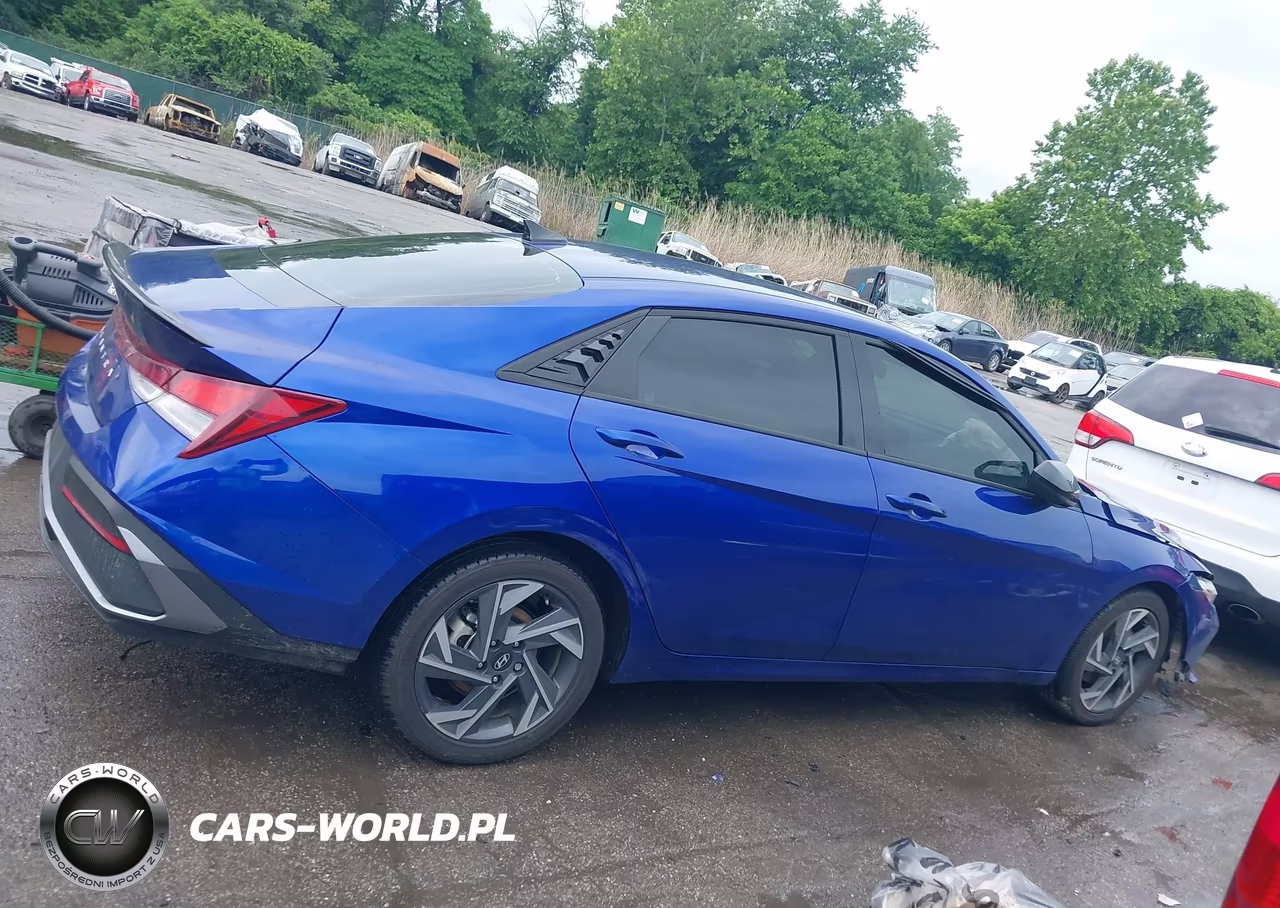 2025 Hyundai Elantra Sel Sport VIN:KMHLM4DG9SU059796 - 14